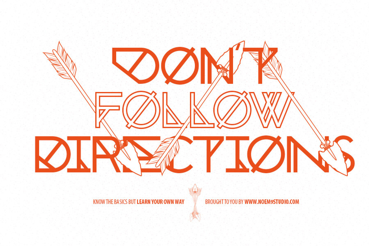 Chronic Typeface preview 4