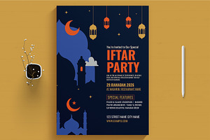 Ifter Flyer Template, a Print Template by MightyDesign
