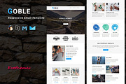 GOBLE - Responsive Email Template, an Email Template by evethemes (Thumbnail 1 of 3)