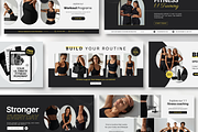 Fitness Coach Canva Template Bundle, a Social Media Template by DigiPax (Thumbnail 11 of 15)