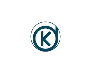 DK KD Logo Design Vector Template