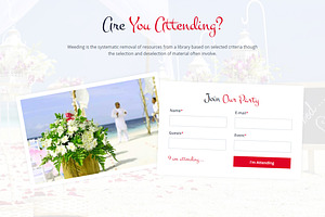 Weddingo - Wedding HTML Template