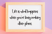 Vidiography | Script Font, a Script Font by Scratchones (Thumbnail 4 of 8)