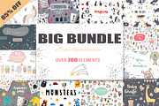 Big bundle illustrations, an Animal Illustration by SketchCliparts (Thumbnail 1 of 50)