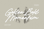 Organic Gardenia - Old Handwritten, a Handwritten Font by Mahesans Co (Thumbnail 2 of 10)
