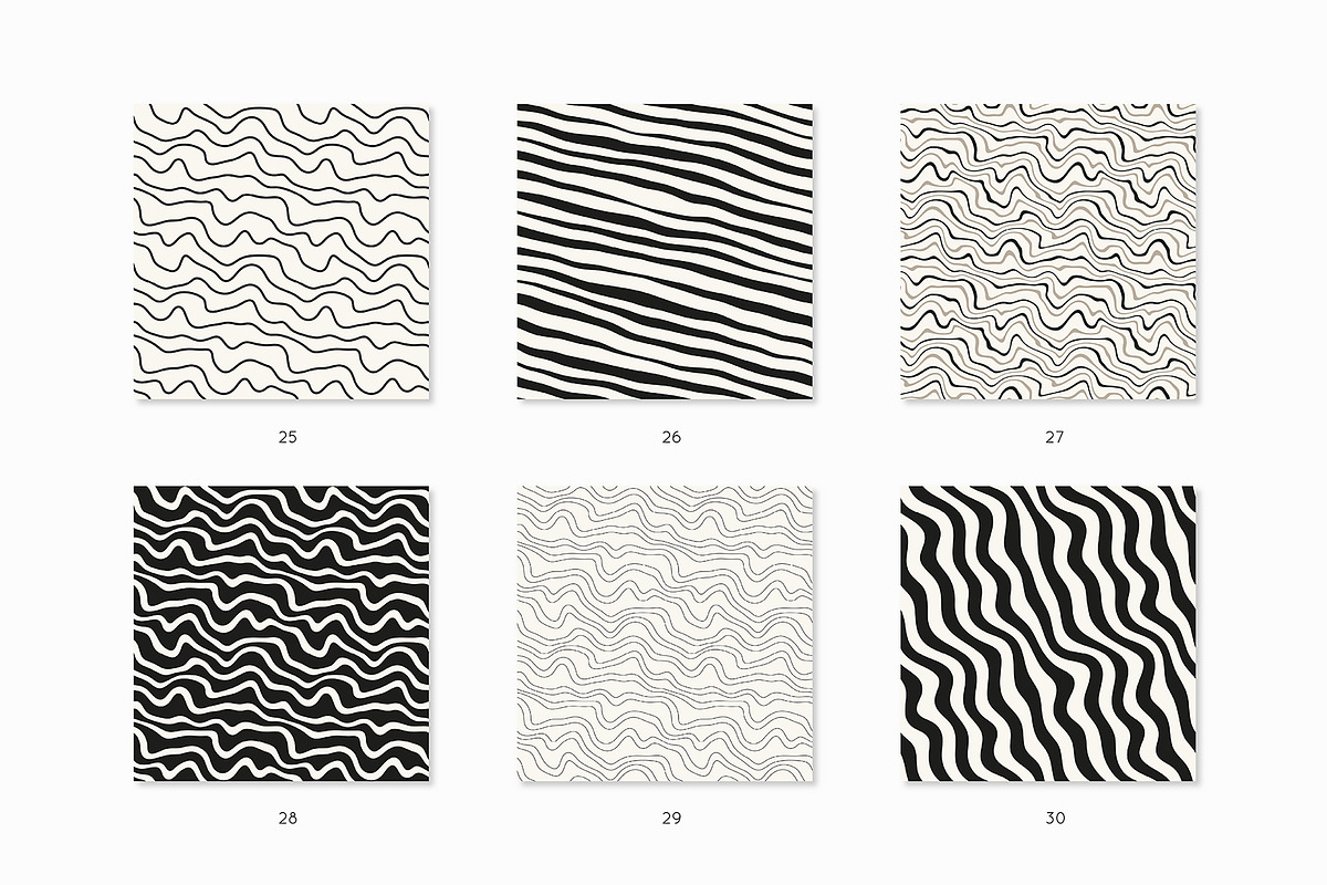 Uneven Stripes | Surface Design, a Pattern Graphic by Curly_Pat (Photo 7 of 14)
