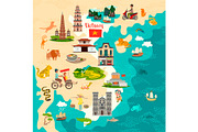 Vietnam map and Vietnam set art, an Object Graphic by Rimma (Thumbnail 1 of 4)