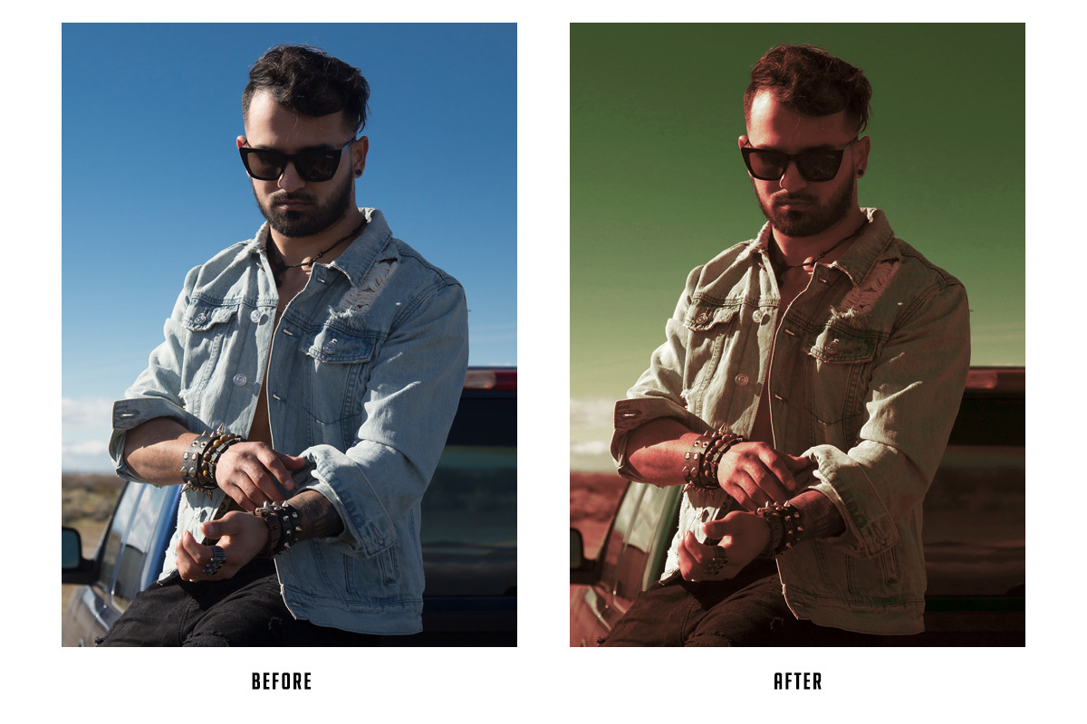 24 Country Roads Photoshop Actions, an Action Add-On by Light Hero Studios (Photo 5 of 24)