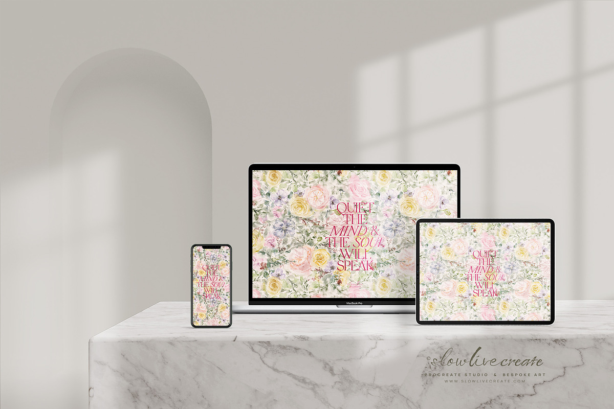 Whimsical Bridgerton Fleur, a Pattern Graphic by slowlivecreate (Photo 7 of 7)