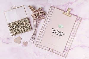 Gratitude Journal - (PINK Printable)