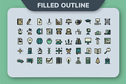 200 Education icon pack, a Solid Icon by Creastale (Thumbnail 5 of 5)