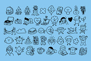Funny wellness doodles, an Object Graphic by divanovskaya_nv (Thumbnail 5 of 10)