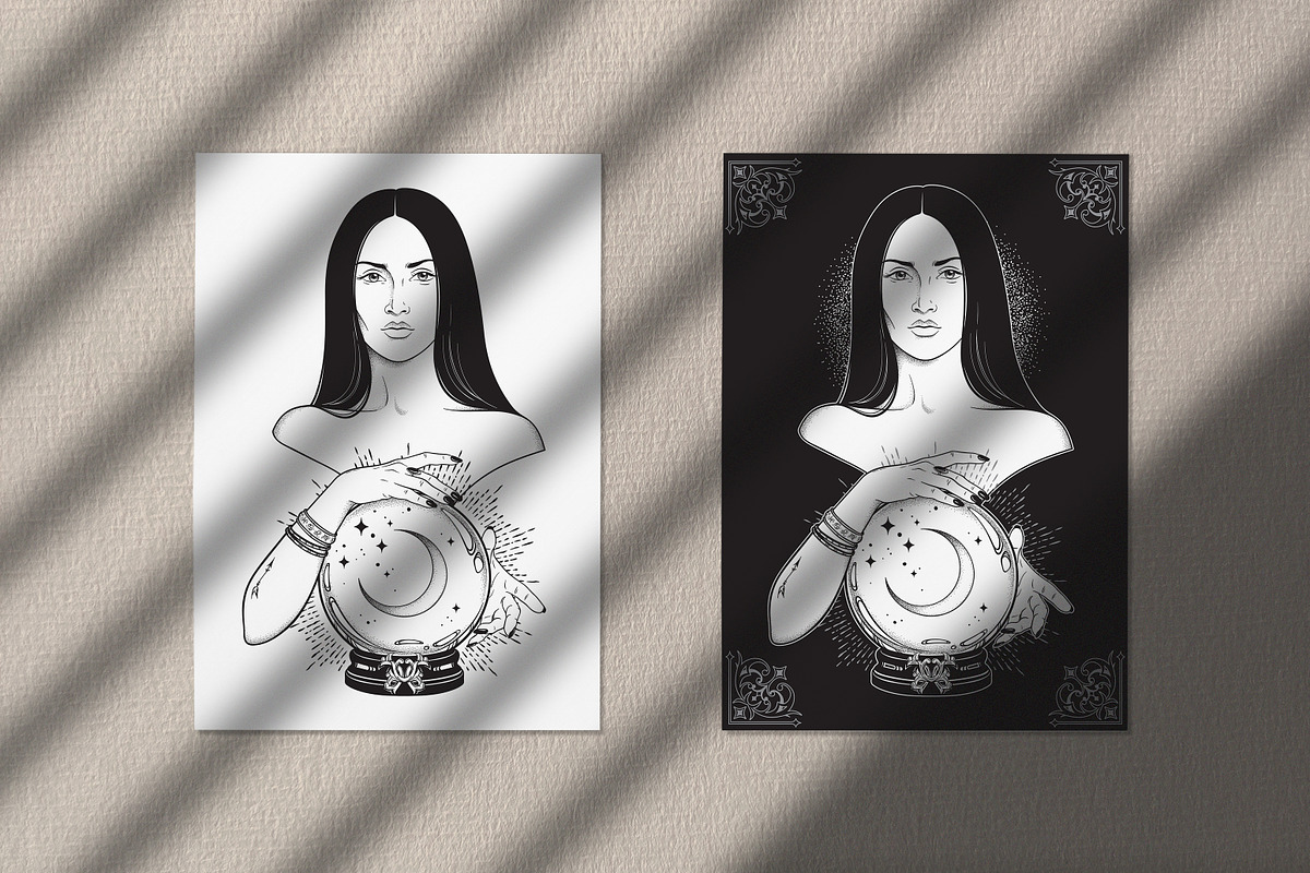 Moon Goddess Hecate, an Illustration by Croisy (Photo 8 of 8)