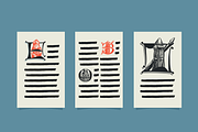 Lewis Chessmen Medieval Initials, a Blackletter Font by kaer_shop (Thumbnail 10 of 10)