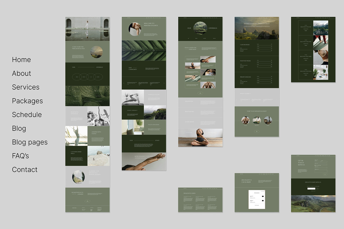 Squarespace Website Template, a Squarespace Template by Skye Studio (Photo 2 of 6)