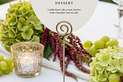 5x7 Oval Table Number Card Mockup, an Advertising Mockup by Serenefeeling (Thumbnail 4 of 8)
