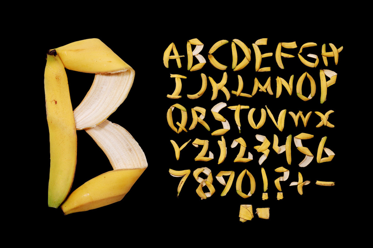 Banana Font, a Font by Handmadefont (Photo 2 of 9)