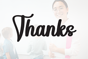 Teacher | Script Font, a Handwritten Font by Scratchones (Thumbnail 9 of 9)
