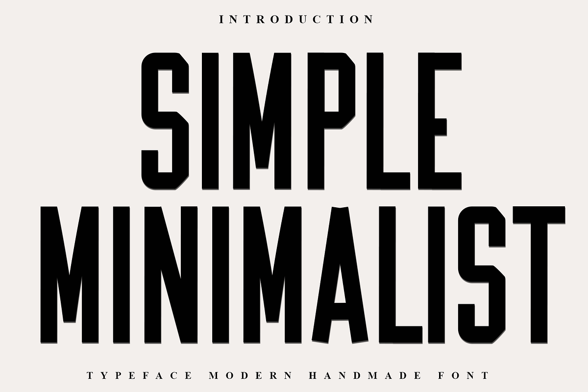 SImple MInImalIst, a Script Font by FreshTypeINK (Photo 1 of 7)