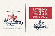 Hargael - Vintage Font Duo, a Sans Serif Font by Vultype Co. (Thumbnail 4 of 13)