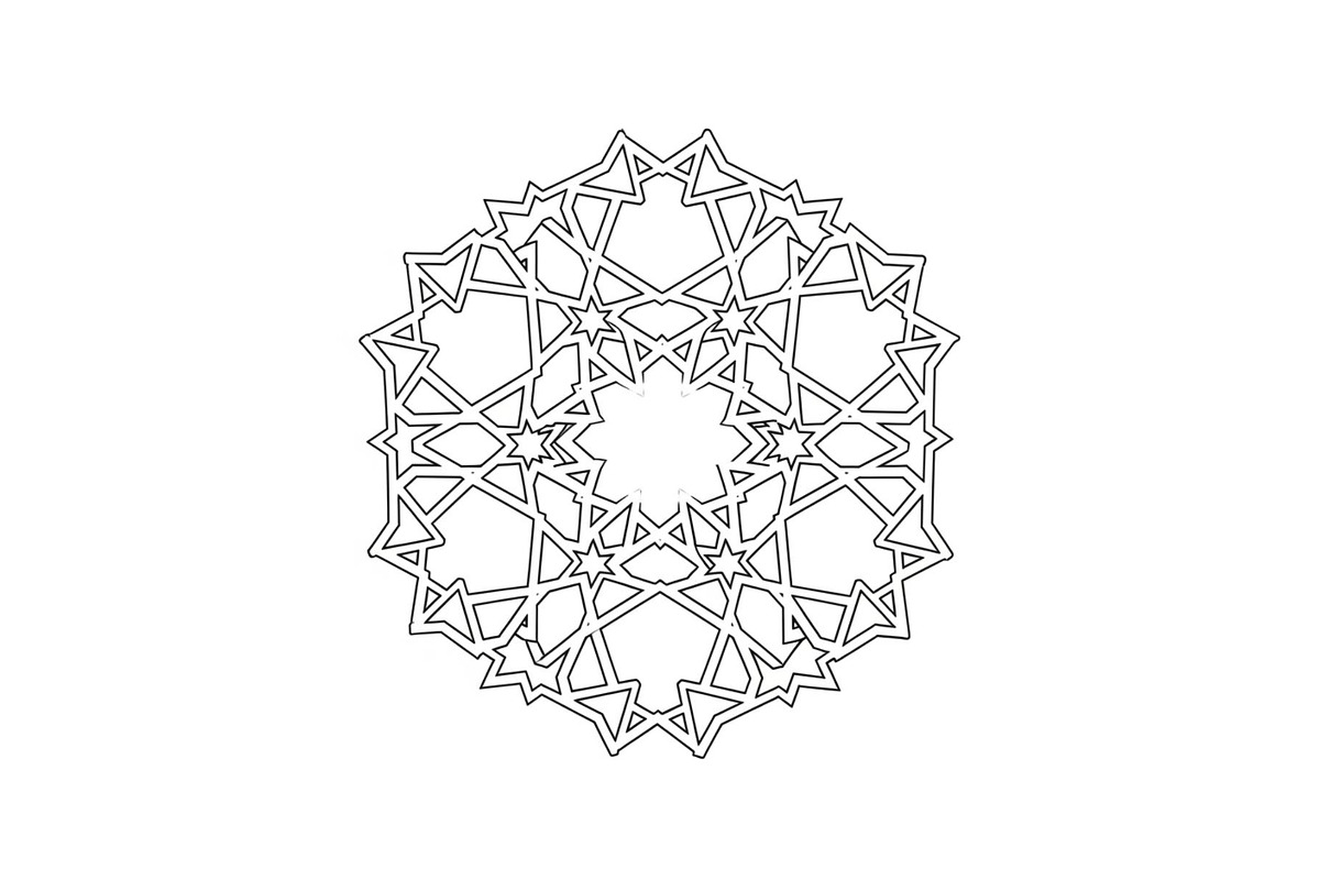 Islamic Mandala Geometric Bundle, an Illustration by Gaye Art (Photo 7 of 51)