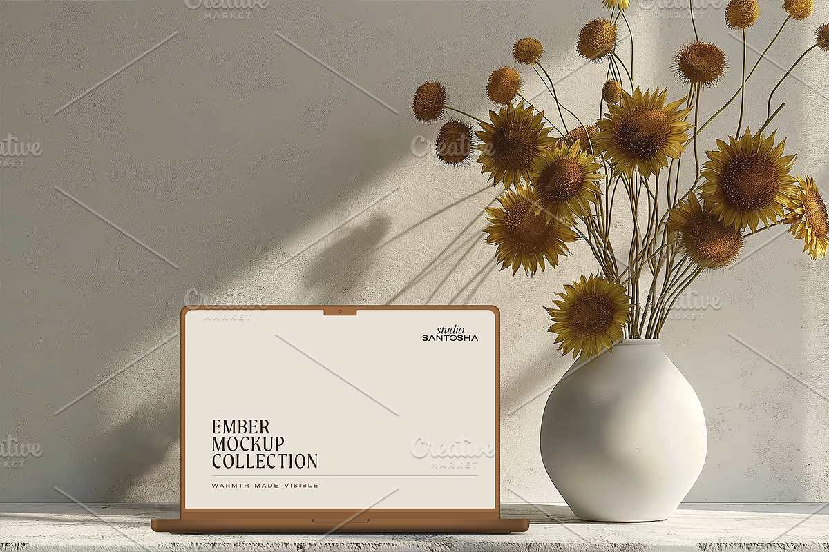 Ember Mockup Collection, a Mac Mockup by Studio Santosha (Photo 2 of 12)
