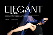 Qiloha - Elegant Brand Fashion Font, a Sans Serif Font by QR Design Studio (Thumbnail 4 of 13)