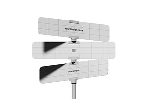 Direction Sign Mockup