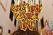 Arlians - Graffiti Font, a Handwritten Font by tebaltipislab (Thumbnail 4 of 8)