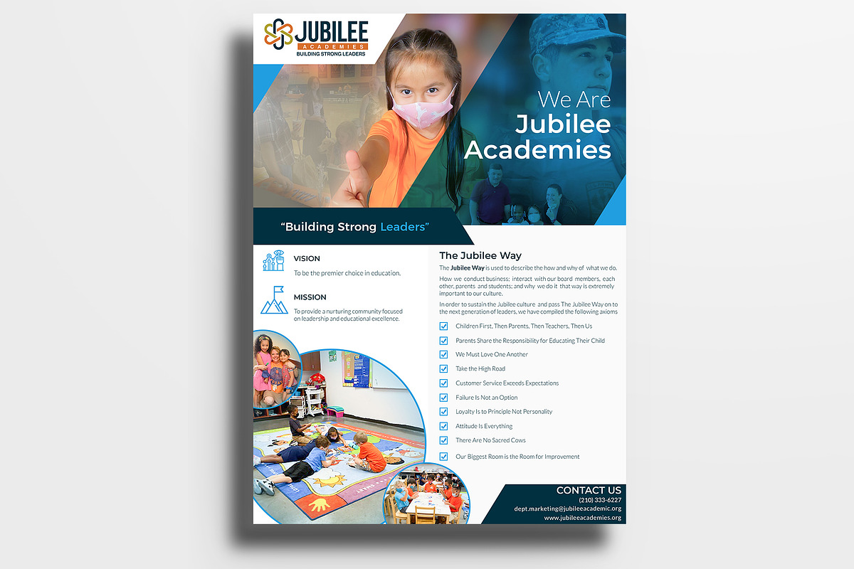 Layered PSD Flyer Template, a Flyer Template by Screatives (Photo 1 of 3)