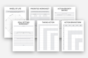 Editable Life Planner Bundle