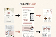 Canva Mailchimp Template Pack, an Email Template by PittaFinePrint (Thumbnail 4 of 9)