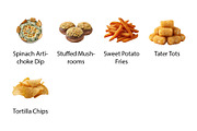 Midnight Snacks & Finger Foods - PNG, a Food Illustration by Nurlan's shop (Thumbnail 5 of 5)