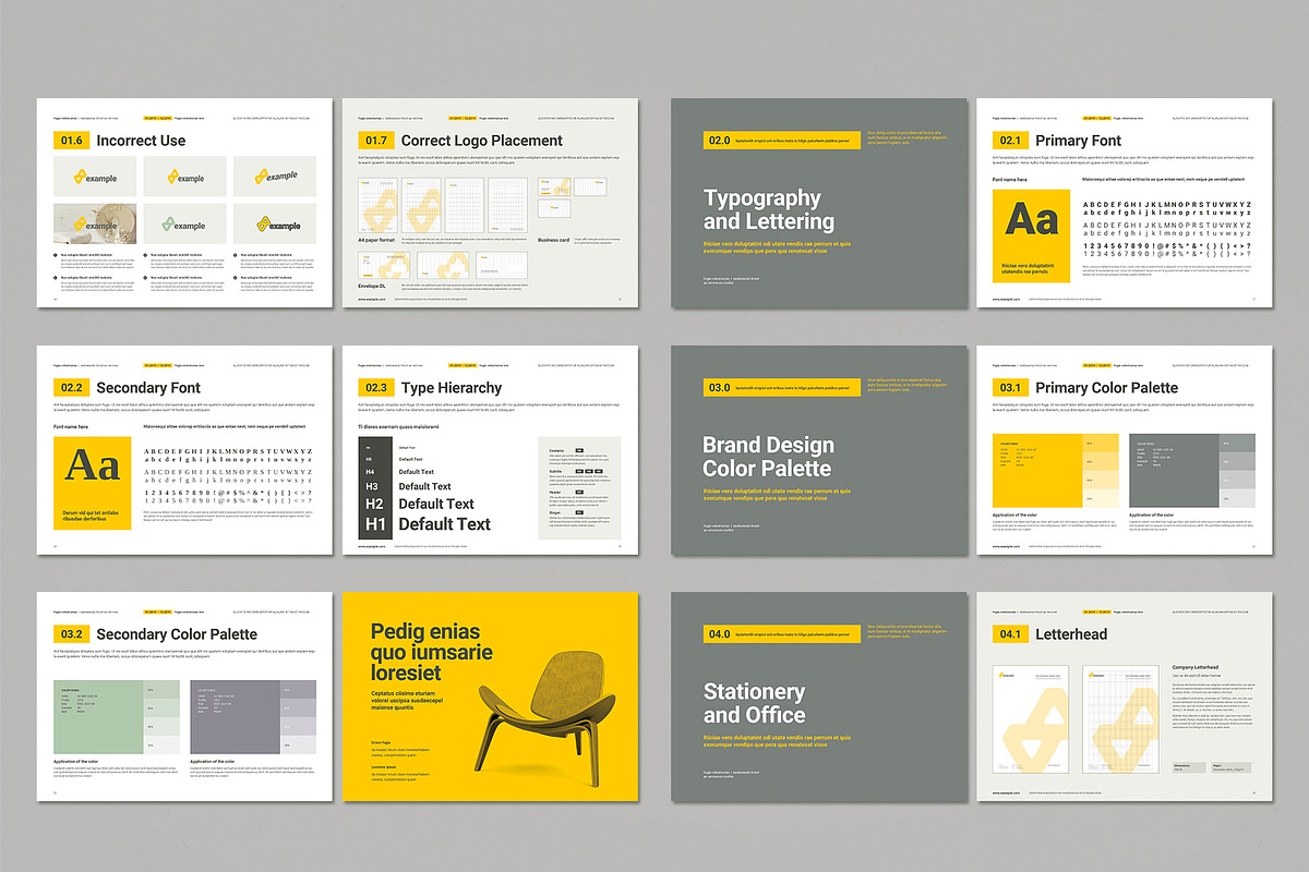 Brand Guidelines, a Brochure Template by TypoEdition (Photo 3 of 5)