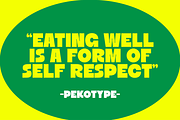 Ruya - Bold Inktrap Display Font, a Sans Serif Font by Pekotype (Thumbnail 9 of 15)