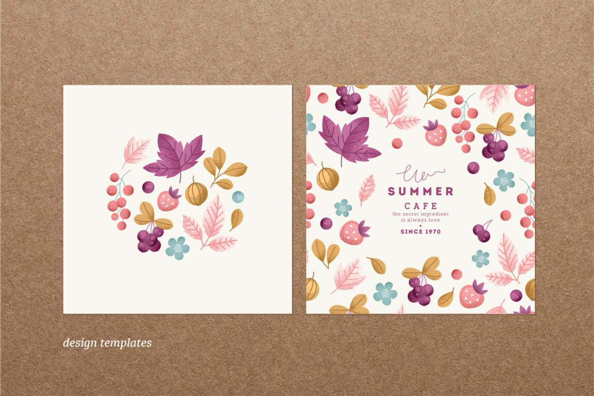 Berries illustrations, a Food Illustration by adehoidar (Photo 6 of 7)