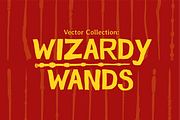 WIZARD Vector Wands, an Object Illustration by SUH-NY (Thumbnail 5 of 5)