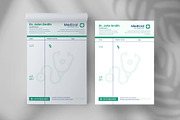 Doctor prescription pad design, a Stationery Template by Tanmoy Topu (Thumbnail 2 of 6)