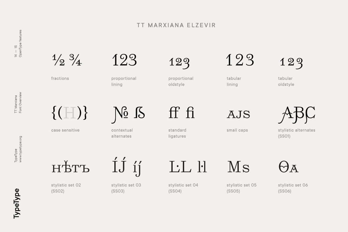 TT Marxiana, a Serif Font by TypeType (Photo 14 of 15)