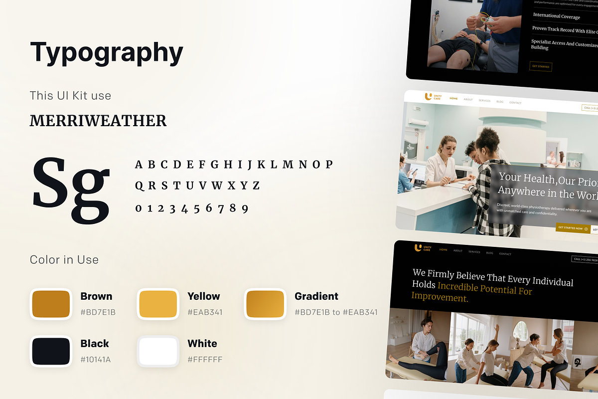 UnityCare - Multipurpose Healthcare, a Landing Page Template by Agensip Design Agency (Photo 5 of 10)