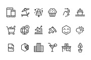 Angular- 1400 icons, an Outline Icon by Xinh Studio (Thumbnail 1 of 3)