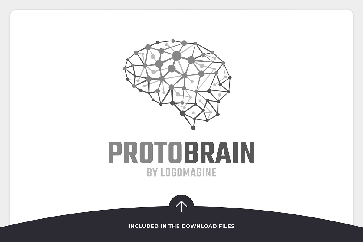 Proto Brain Logo Template, a Branding & Logo Template by LOGOMAGINE (Photo 10 of 16)