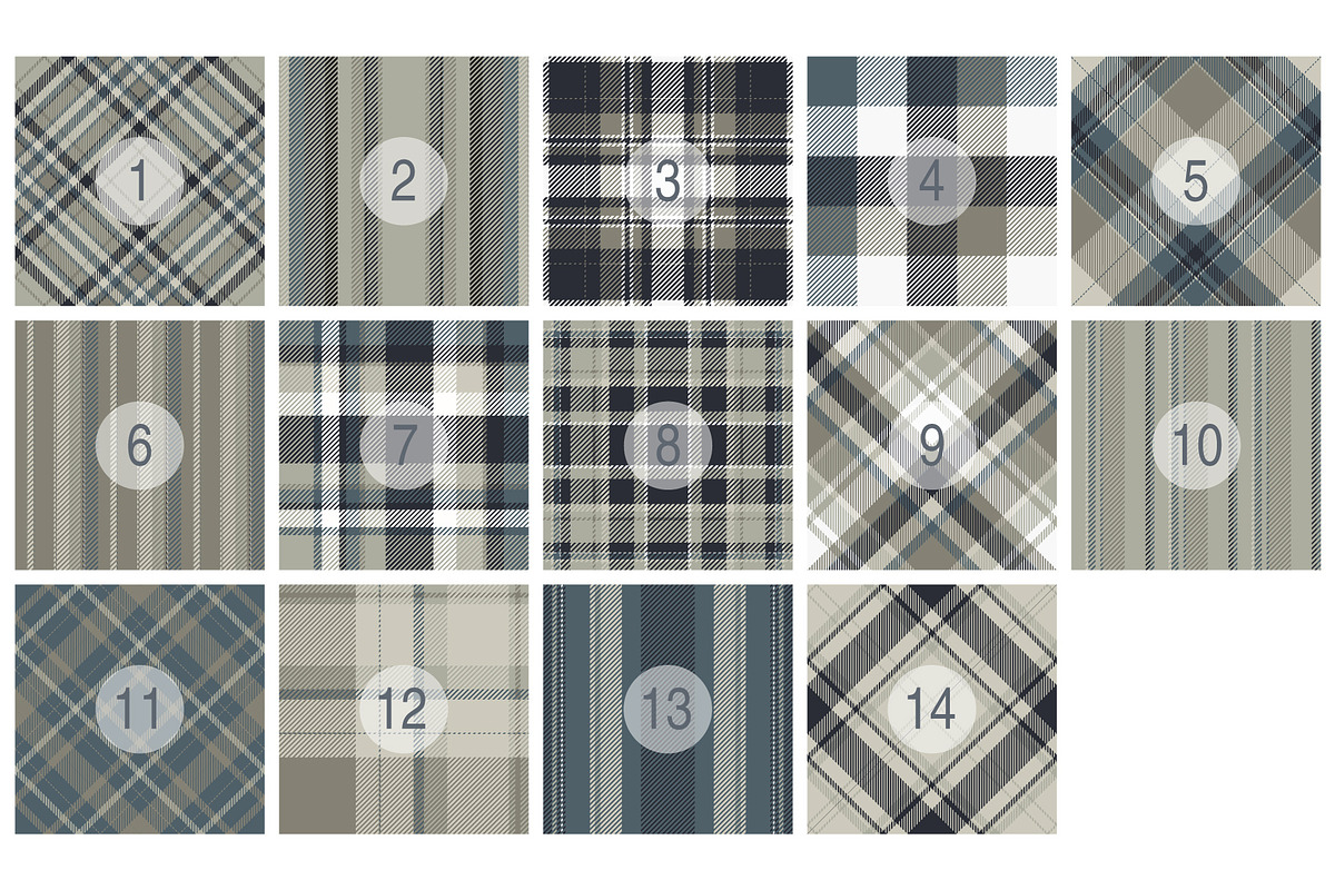 #44 Business Pattern Plaids, a Pattern Graphic by Plaid4You (Photo 2 of 4)