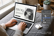 Elvora - Macbook Device Mockup, a Mac Mockup by Heinzel Std Mockup (Thumbnail 2 of 5)