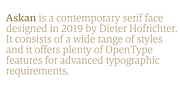Askan, a Serif Font by Hoftype (Thumbnail 4 of 14)