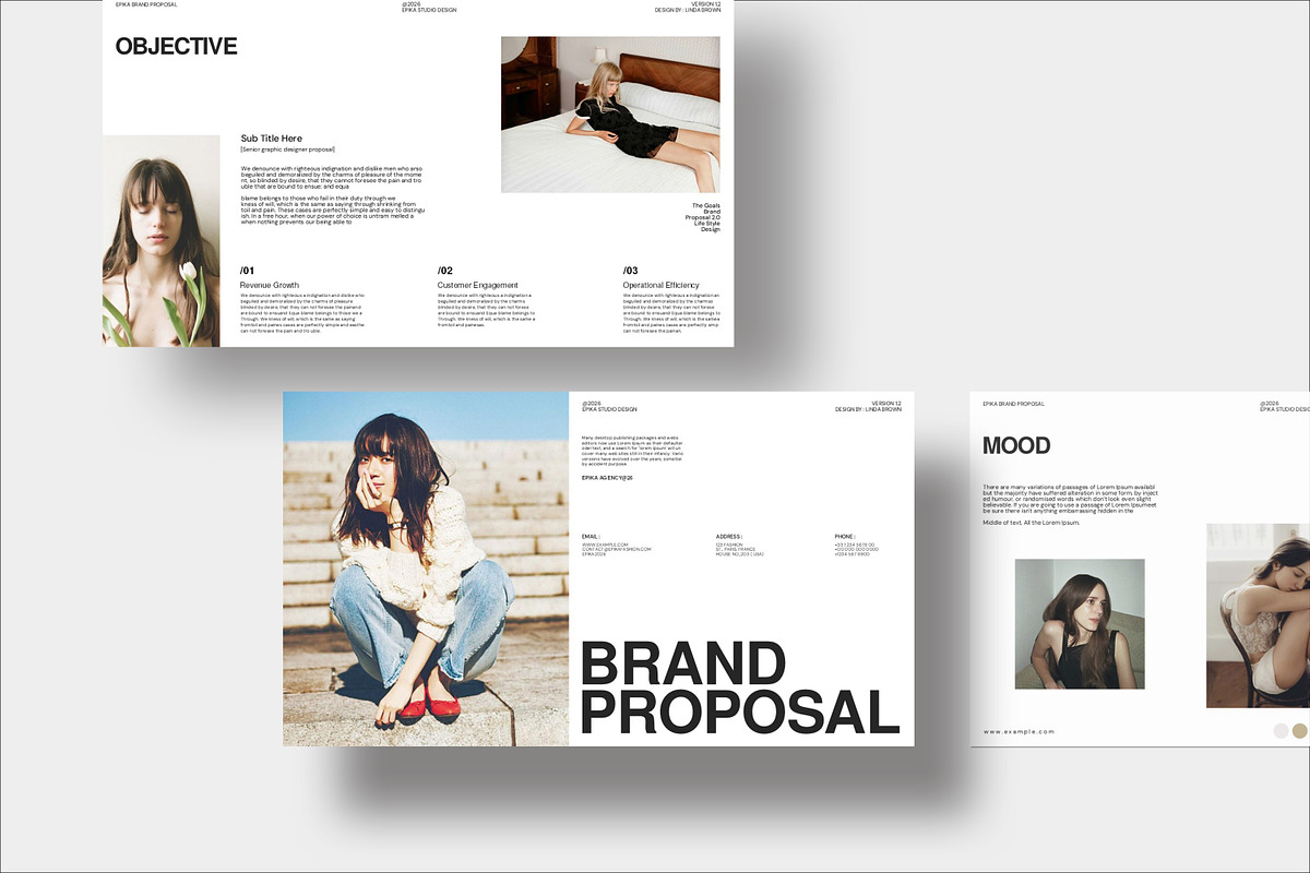 EPIKA | Brand Proposal, a Presentation Template by CreativexGenius (Photo 3 of 9)