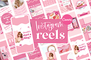 Pink Instagram Reel Covers