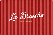 La Brioshe | Script font, a Script Font by AngelinaKovel (Thumbnail 1 of 16)