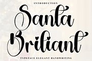 Santa Briliant, a Handwritten Font by FreshTypeINK (Thumbnail 1 of 8)