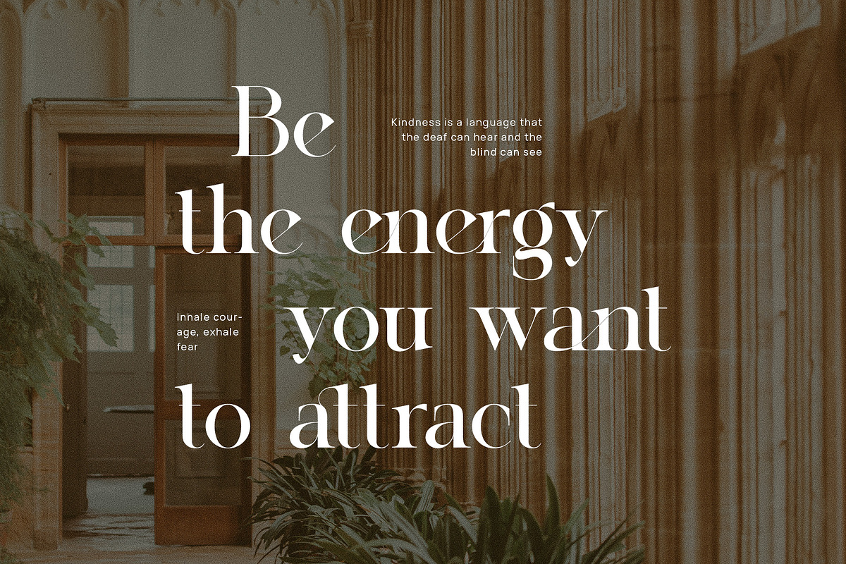 Qelian Modern Ligature Serif Font, a Serif Font by Perfectype (Photo 5 of 6)